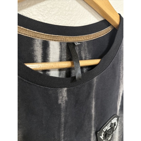 TenJun Street Fighters Tie Dye Muscle Tank Men's 2XL Rare Punk Grunge Festival - Picture 4 of 11